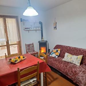 Χώρος καθιστικού στο Il Rifugio di Greta