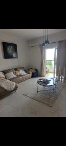 Χώρος καθιστικού στο Apartment for work or vacation stays