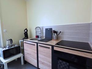 Η κουζίνα ή μικρή κουζίνα στο Le Nido