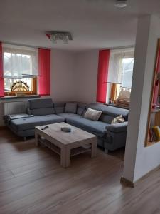 Χώρος καθιστικού στο Haus Schmucker