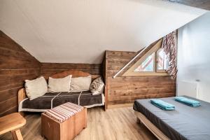 Χώρος καθιστικού στο Chalet Triplex avec Piscine - Sauna +25 φωτογραφίες