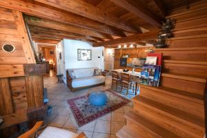 Posezení v ubytování Maison Elie