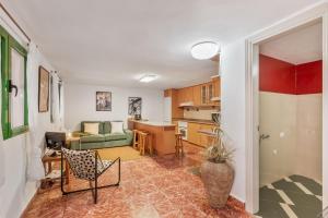 Køkken eller tekøkken på Alojamientos Rurales La Montaña