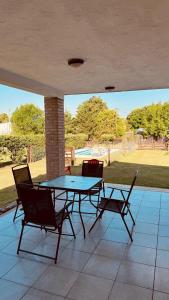 Balkón nebo terasa v ubytování La Vaca, Casa de Campo