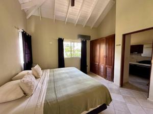 Ένα ή περισσότερα κρεβάτια σε δωμάτιο στο Casa Siete Las Terrenas +31 φωτογραφίες