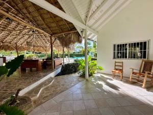 Κήπος έξω από το Casa Siete Las Terrenas