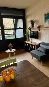 Posezení v ubytování Studio Saint-Lary Soulan village