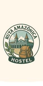 Ruta Amazônica Hostel في بيليم: شعار لمصنع نبيذ مزود بشاحنة