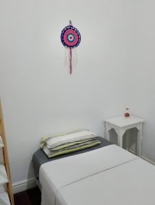 Ένα ή περισσότερα κρεβάτια σε δωμάτιο στο Mi casa