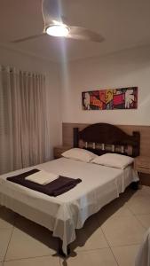 Postel nebo postele na pokoji v ubytování Hotel Vitoria