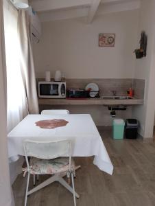 Η κουζίνα ή μικρή κουζίνα στο Las Piedras