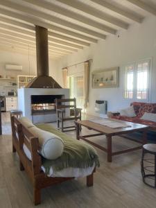 Χώρος καθιστικού στο La Mistica