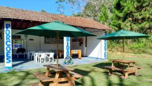 Κήπος έξω από το Casas de Campo com Piscina, Pesca - Mata Atlântica