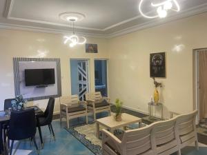 TV a/nebo společenská místnost v ubytování La Voile dor + 4 fotografie