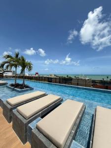 Πισίνα στο ή κοντά στο Hit Cabo Branco 546C