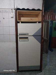 Køkken eller tekøkken på El Bolson Low Cost Departamentos