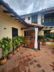 Budova, kde se bed and breakfast nachází