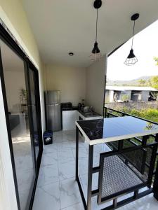 Balkón nebo terasa v ubytování B Residence