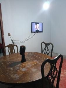 Μια τηλεόραση ή/και κέντρο ψυχαγωγίας στο Departamento compartido en vecindad "CADENA DE UNIÓN"