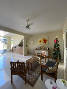 Χώρος καθιστικού στο Pousada VKG Suites