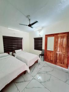 Postel nebo postele na pokoji v ubytování A Wonderful stay