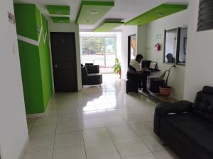 Khu vực ghế ngồi tại Hotel Génova Real