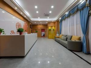 Χώρος καθιστικού στο Shell Hotel Anhui Huaibei Railway Station Huiyuan Road