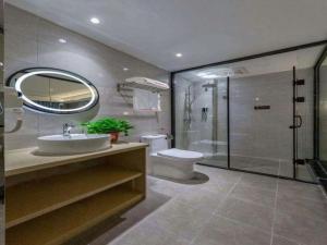 Ένα μπάνιο στο Shell Hotel Anhui Huaibei Railway Station Huiyuan Road +100 φωτογραφίες