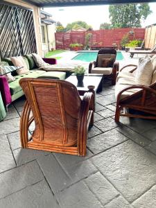 Et opholdsområde på 17 Byvanger Luxury Room 6 + 1 billede