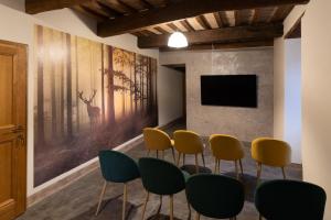 Μια τηλεόραση ή/και κέντρο ψυχαγωγίας στο Agriturismo Podere Pietraluna