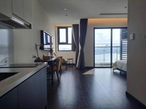 Køkken eller tekøkken på Shaphire