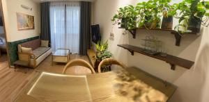 Et opholdsområde på velvet rose home