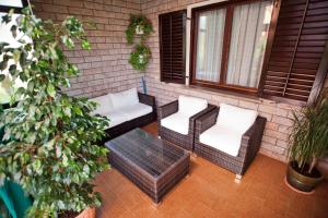 Posezení v ubytování Marija Rooms & Apartments