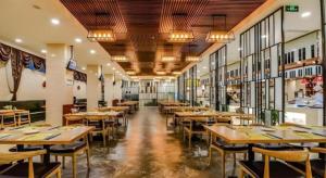 Restaurace v ubytování Yitel Tai'an Taishan Hongmen Daimiao