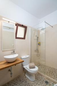 Ένα μπάνιο στο Areti InCreteble Cretan Residences Collection