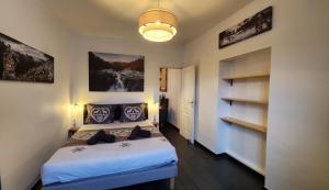 Postel nebo postele na pokoji v ubytování le galeta