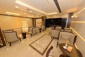Posezení v ubytování Royal Suites