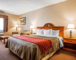 Ένα ή περισσότερα κρεβάτια σε δωμάτιο στο Quality Inn Sidney +117 φωτογραφίες