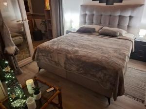 Ένα ή περισσότερα κρεβάτια σε δωμάτιο στο Kuća za odmor Vila Valentina +17 φωτογραφίες