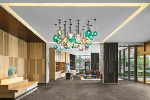 Vstupní hala nebo recepce v ubytování Fairfield by Marriott Dalian Jinpu New Area