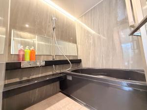 Et badeværelse på Chalet Opus