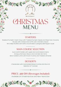 Un certificat, premiu, logo sau alt document afișat la Hotel Al Alba Hammam & Restaurant