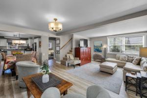 Posezení v ubytování Aspen Bungalow