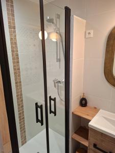 Ένα μπάνιο στο Les Petits Jardins de Cissé Chambre de Charme +18 φωτογραφίες