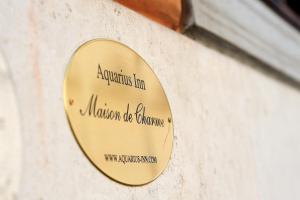 Certifikát, hodnocení, plakát nebo jiný dokument vystavený v ubytování Aquarius Inn