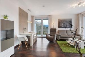 Χώρος καθιστικού στο Markgraf Apartments Haus 3