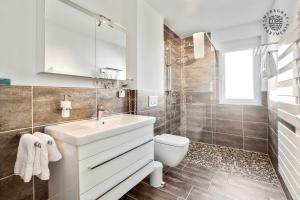 Ένα μπάνιο στο Markgraf Apartments Haus 3 +36 φωτογραφίες
