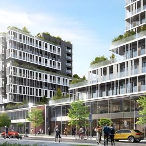 Budova, kde se apartmán nachází