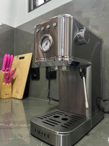 Kuchyň nebo kuchyňský kout v ubytování Kali Code Home