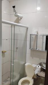 Koupelna v ubytování Enumo House